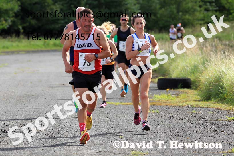 2023 Tynedale 'Jelly Tea' 10 Mile Road Race,  Ouston Airfield, Albermarle Barracks,  Northumberland.  Photo: David T. Hewitson/Sports for All Pics